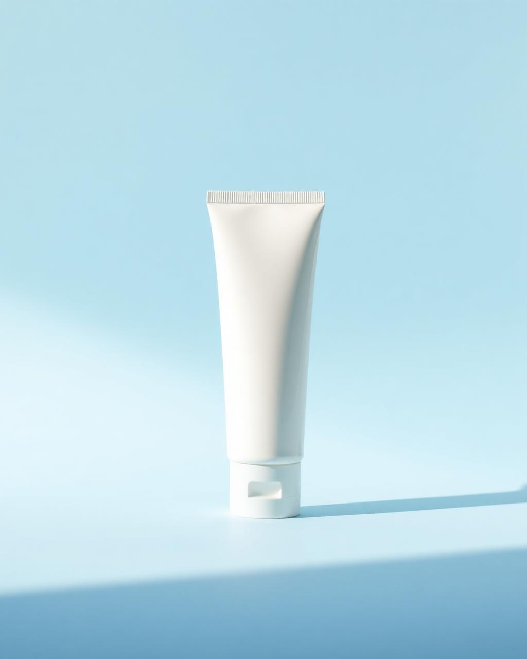 Illustrative unbranded cleanser packaging